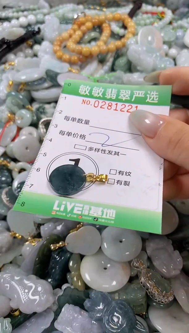 翡翠未镶嵌颈饰闪购0281221