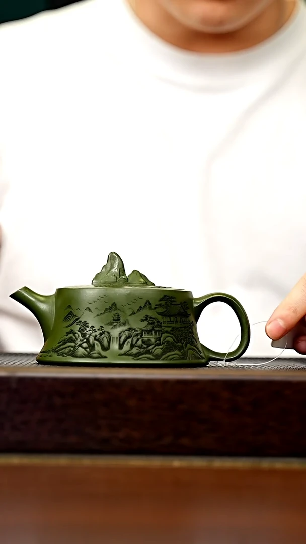 茶壶紫砂宜兴原矿 手工 紫砂壶容量230CC