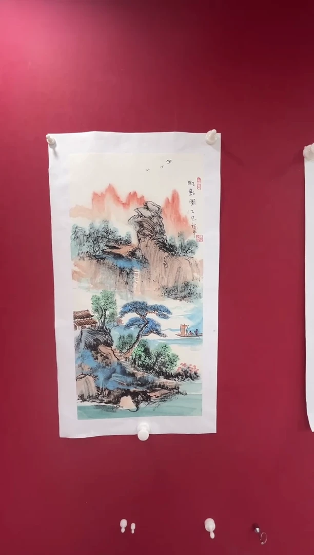 国画黄德中老师两平尺