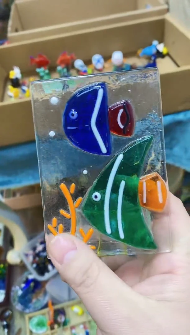 【闪购商品】琉璃手工艺品烛台片片