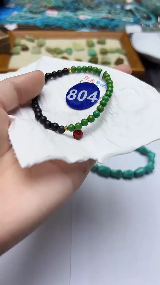 玛瑙/玉髓手串未镶嵌804