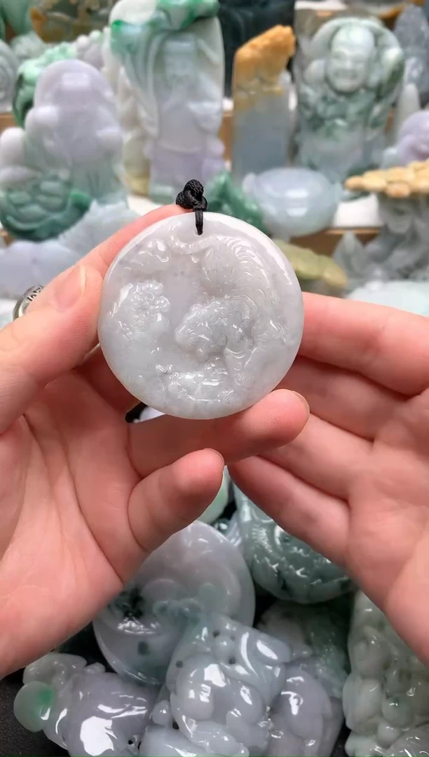 吊坠(不含链)未镶嵌翡翠1