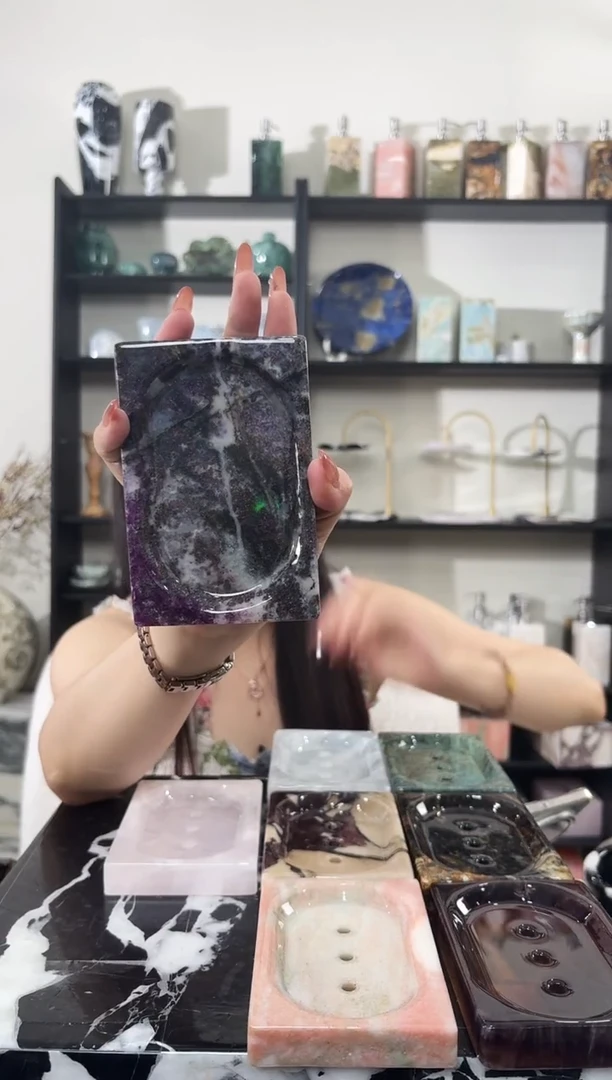 石材紫斑马皂托