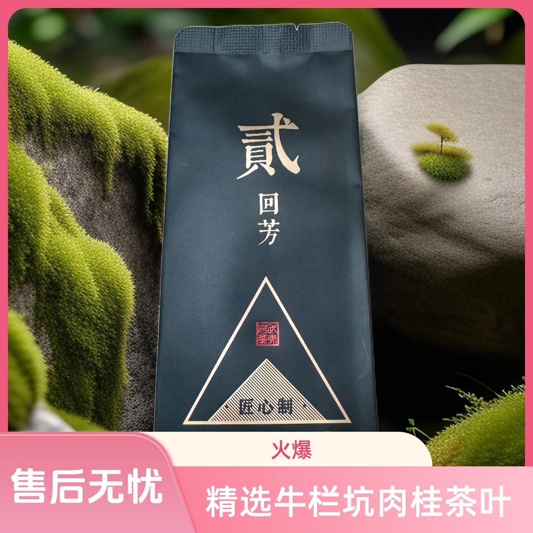 鑫九盛茶叶2025新茶武夷山武夷岩茶(贰回芳牛栏坑)肉桂茶叶口粮茶