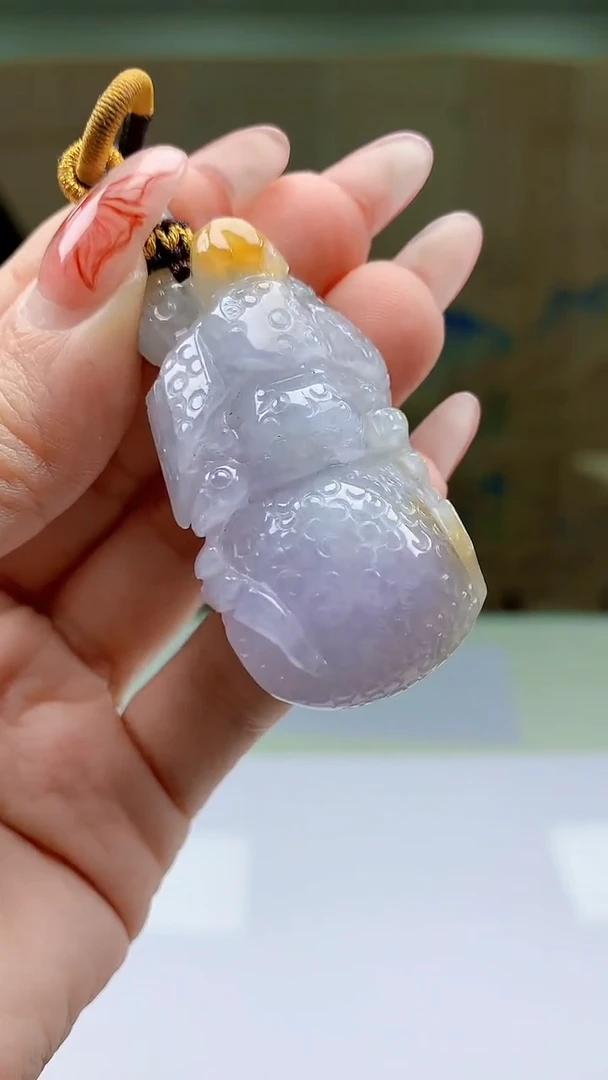 【闪购商品】定制翡翠未镶嵌4902ty-毛货挂件80