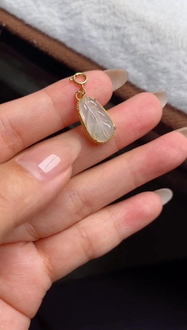 银S925镶嵌戒指翡翠天然A货翡翠