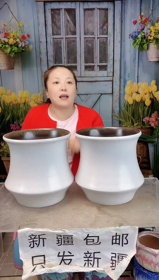 006白色收腰两装  口19高20