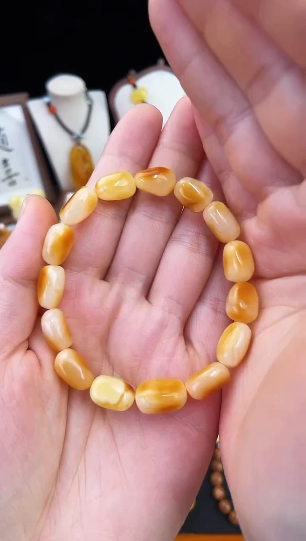 琥珀未镶嵌珠宝奇石柒月