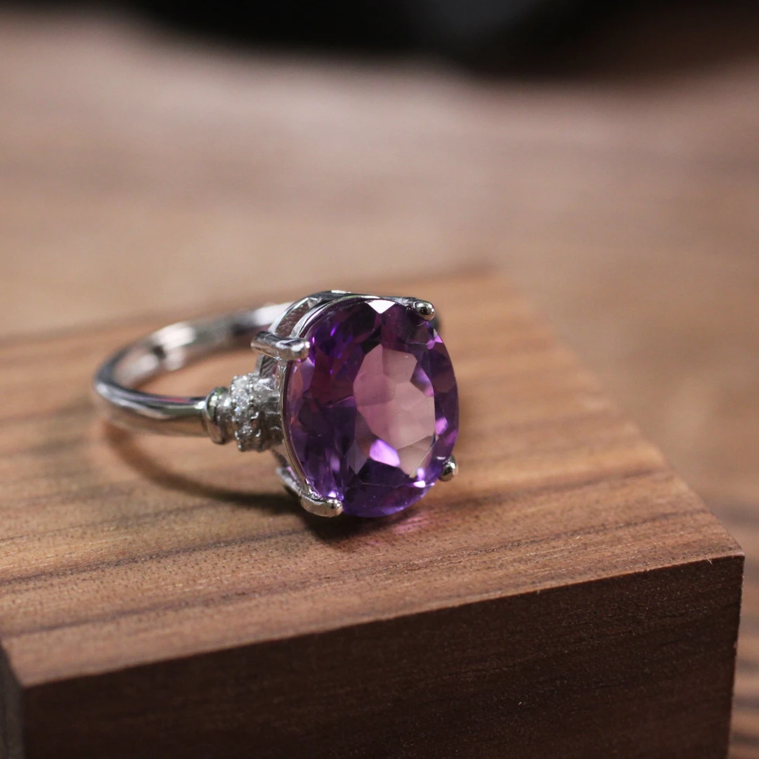 紫水晶戒指 JYDM24010866