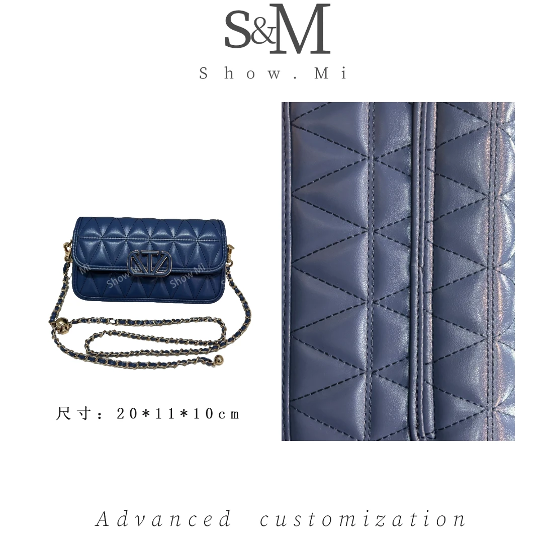 【Show Mi】ZT-95008-雾霾蓝-轻奢小众时尚百搭女士包包sm