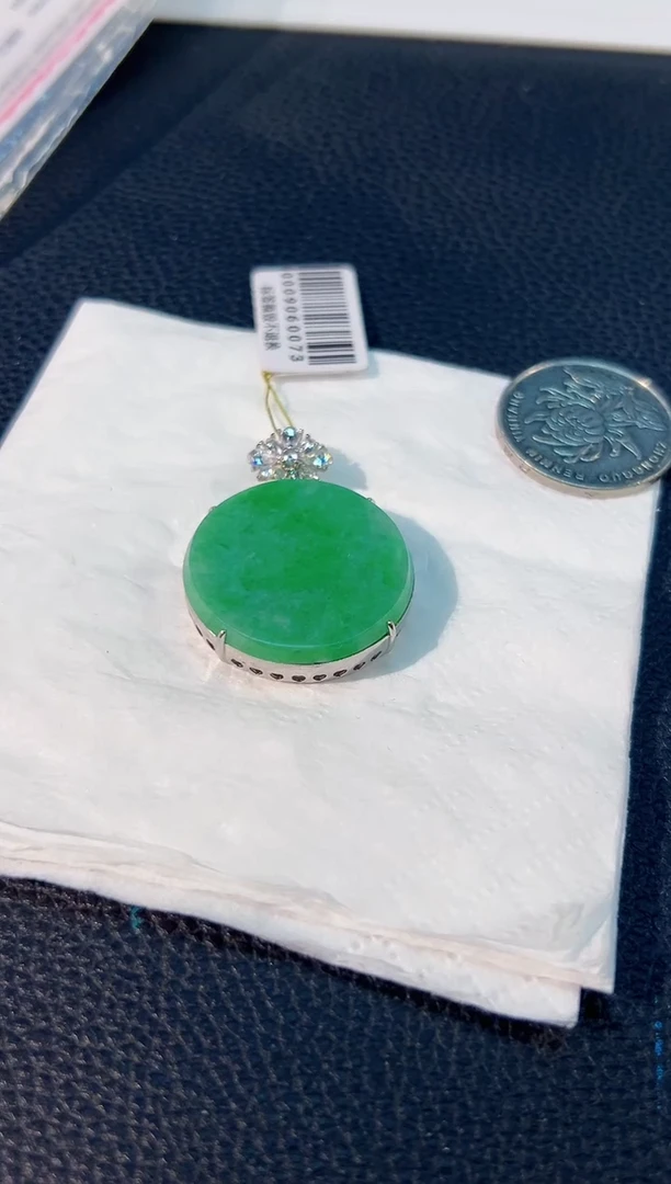 颈饰未镶嵌翡翠 缅料A货/支持复检/一件