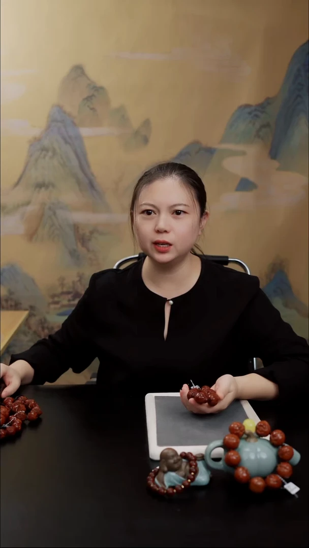 手串橄榄核何*荣橄榄核手串