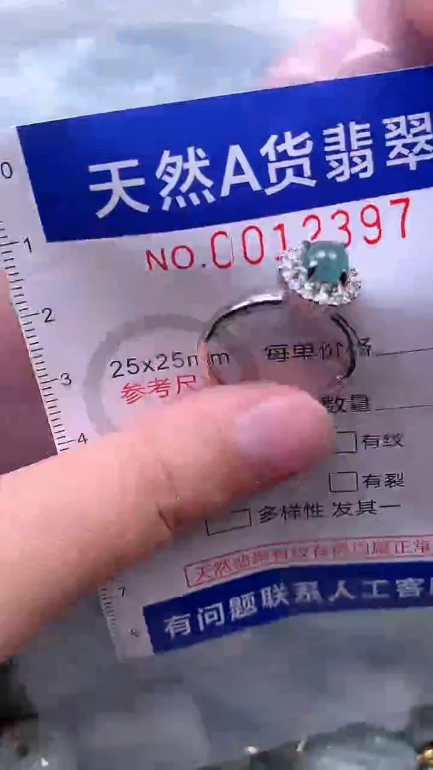 吊坠(赠链)未镶嵌翡翠1