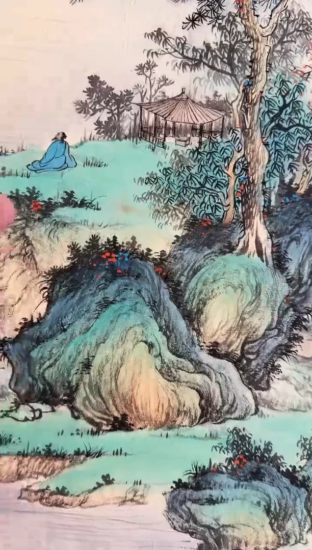 国画10送书众合郝凤先老师作品