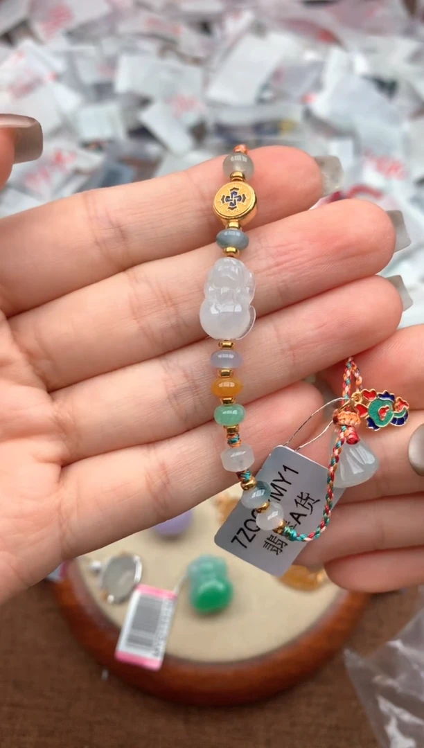 银S925镶嵌挂件翡翠—生肖自行备注