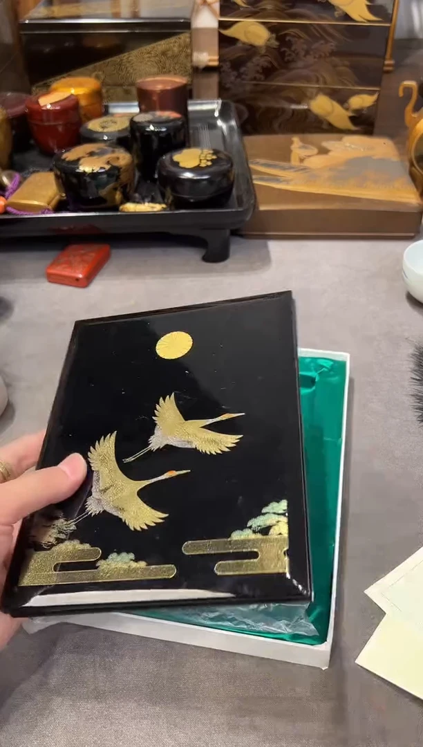 金莳绘 记录本 大漆漆器大漆漆器