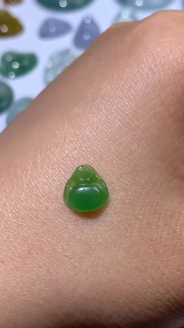 未镶嵌定制翡翠毛货