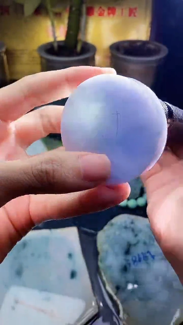 未镶嵌挂件翡翠小雨74