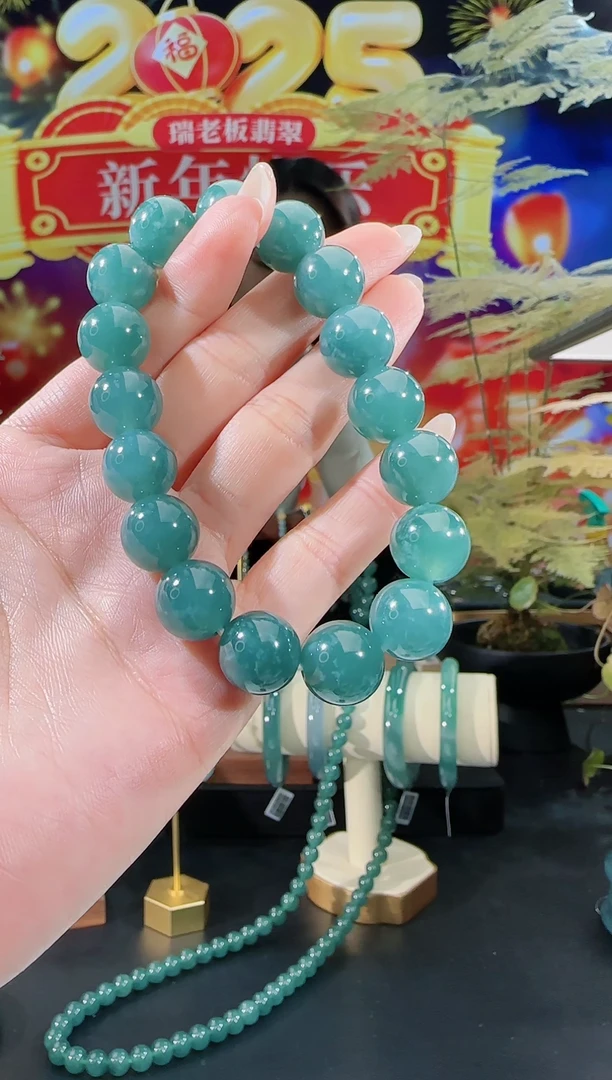 【闪购商品】翡翠手串未镶嵌手串多样性发一