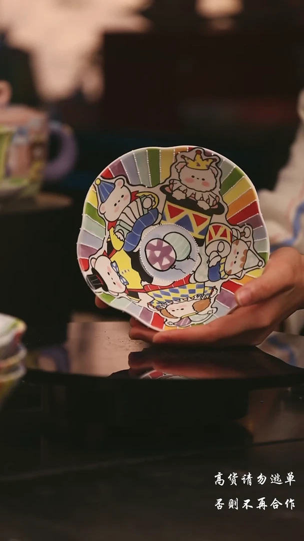 陶瓷景德镇可爱设计师款陶瓷