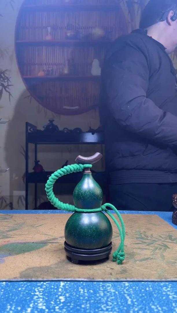 019-大漆酒葫芦（200ml左右）-不含网兜