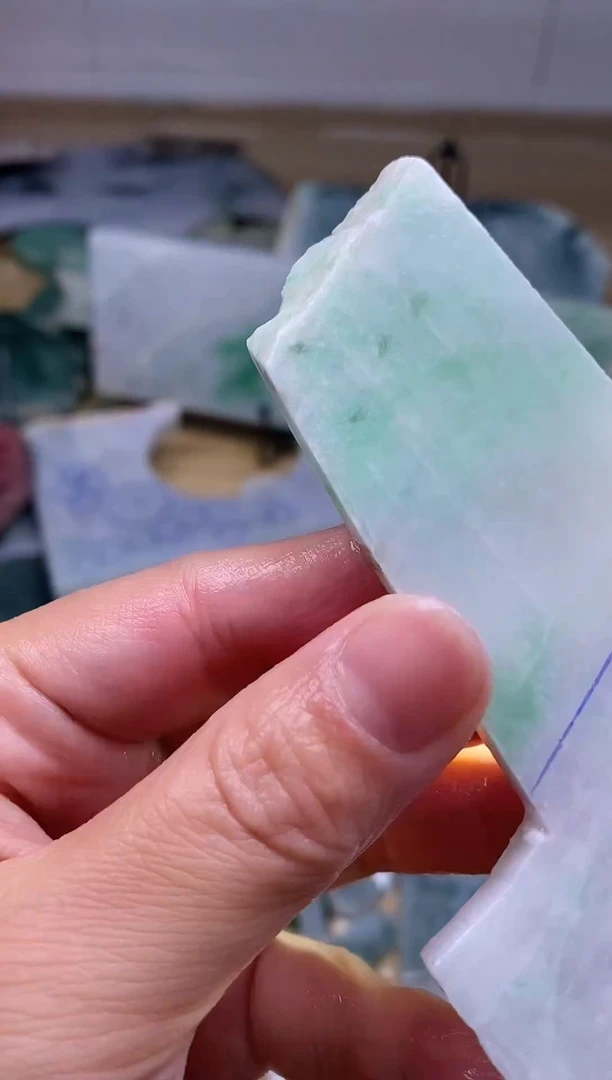 裸石翡翠缅甸翡翠A货499