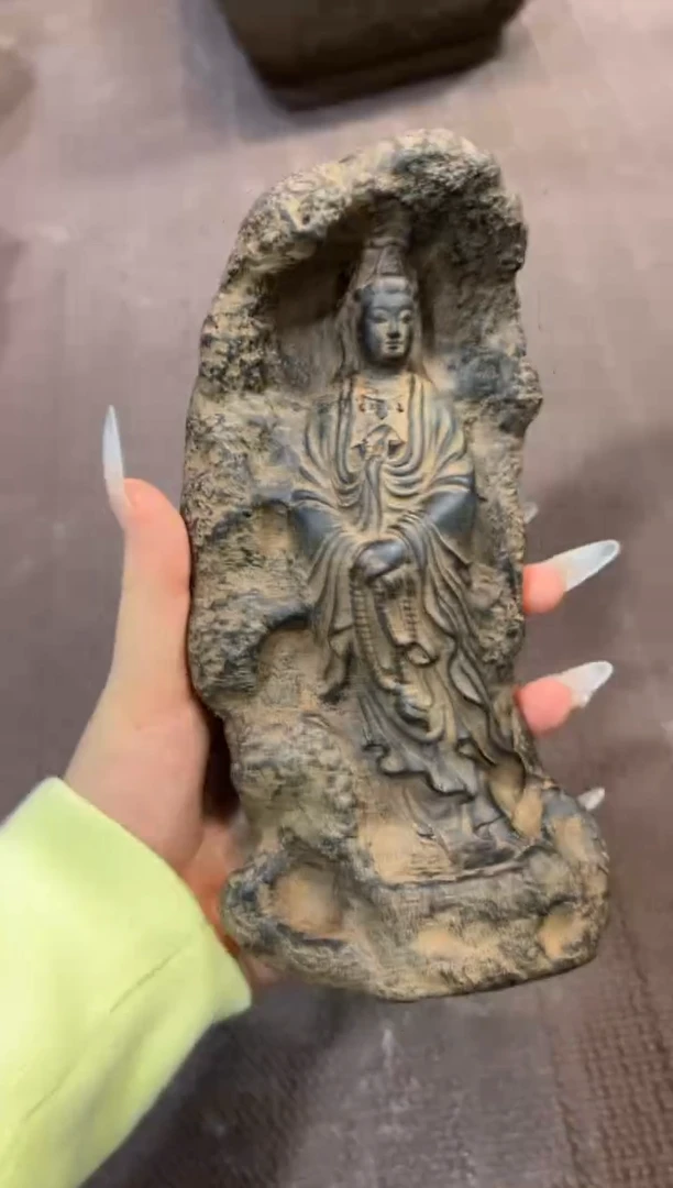 陶土【火山泥】普慈观音