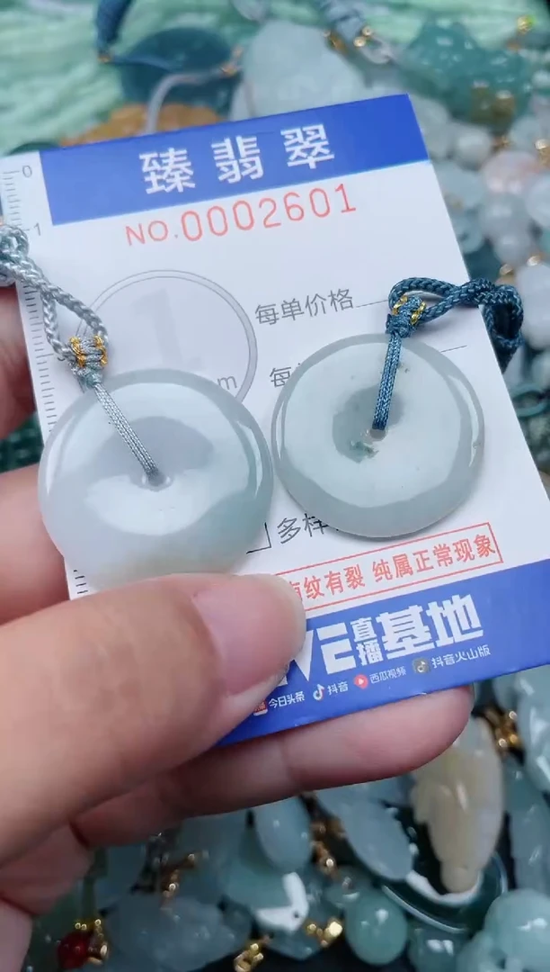 翡翠未镶嵌颈饰.0002601