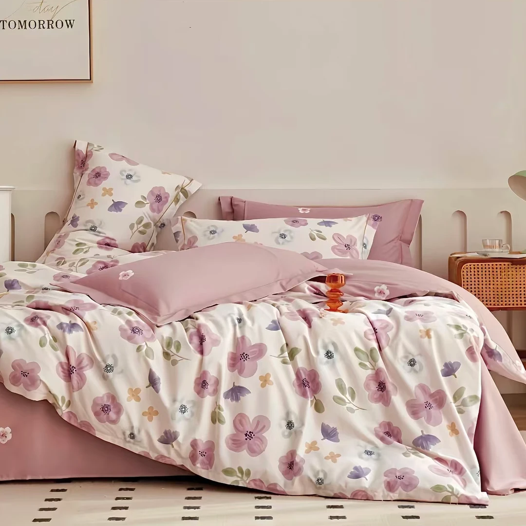 【纯棉A版床单】高端实体款100棉斜纹全棉铂金棉精梳棉【知瑶】