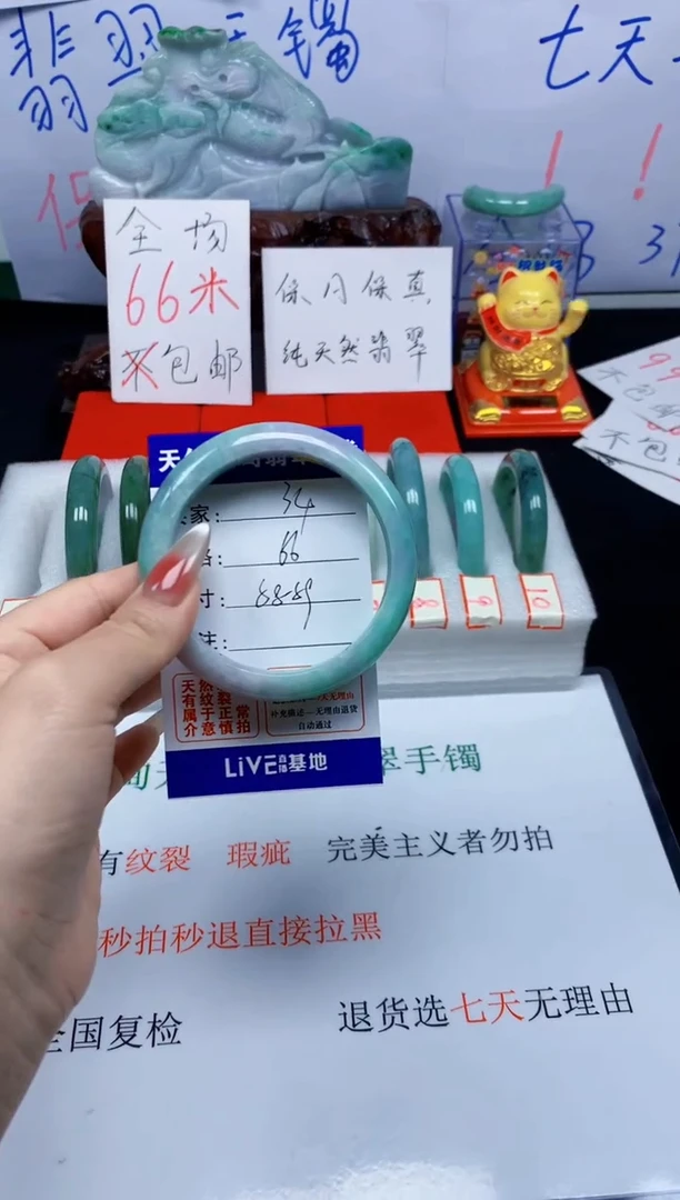 未镶嵌手镯翡翠34