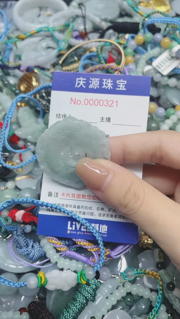 翡翠未镶嵌颈饰100