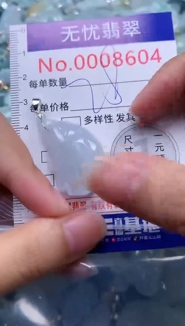 颈饰未镶嵌翡翠8604