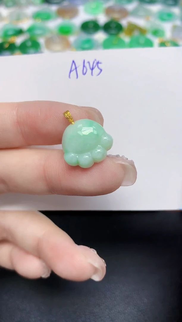 颈饰未镶嵌翡翠天然缅甸翡翠A货翡翠百元以上9元证书费自理