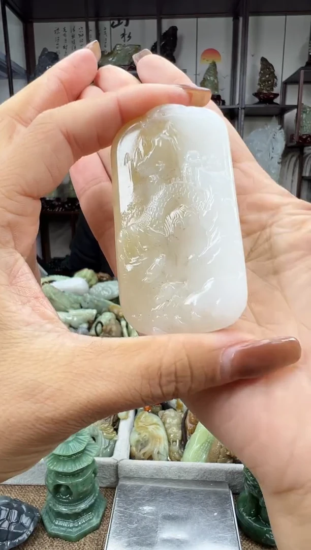 未镶嵌和田玉把件1