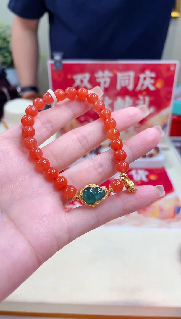 未镶嵌手链南红玛瑙@@ZY40131013