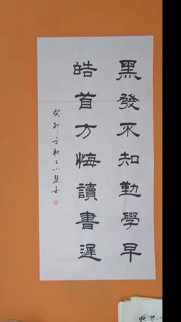 书法王老师书法纯手写 陕西