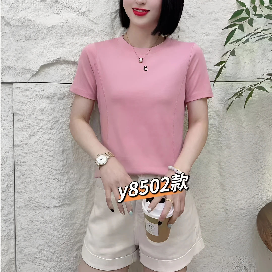 晓琳家 8502款 E高品质短袖T恤