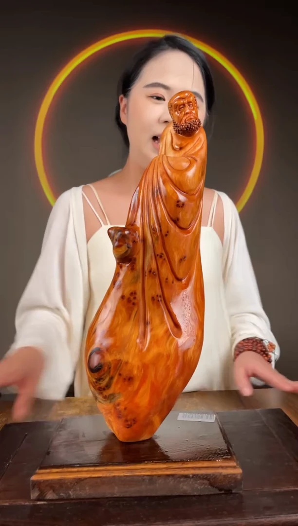 柏木（崖柏）手工摆件,先抢先得! 编号:94