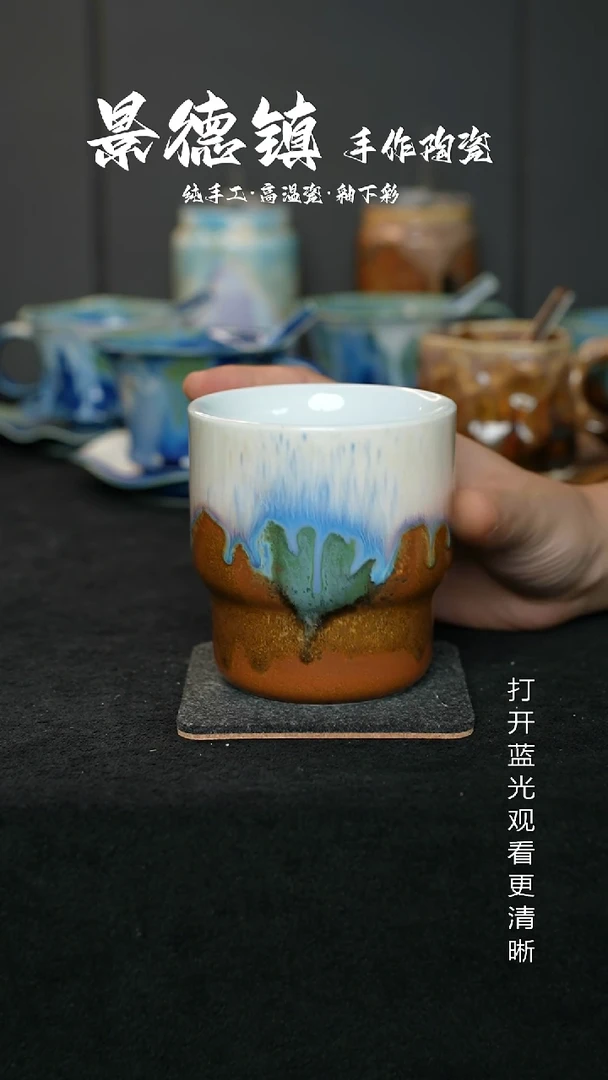 原创景德镇手工高温陶瓷581