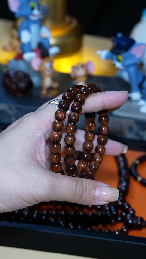 手串/手链黄花梨/降香黄檀【MOYU】海南黄花梨 8*8.5文玩潮款手串