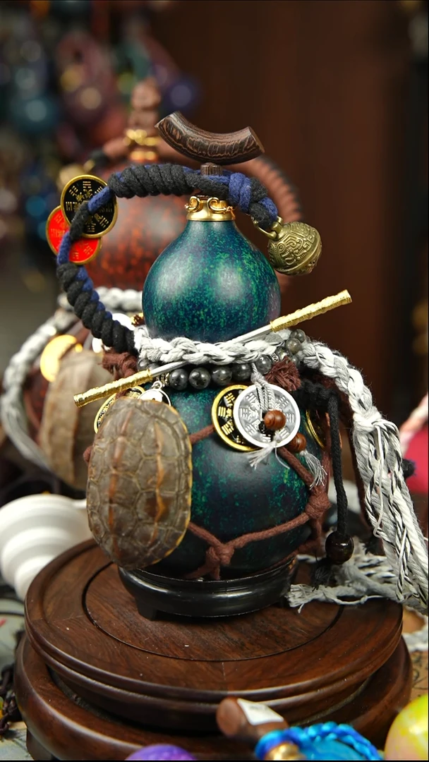 174号480ml左右非遗大漆酒葫芦