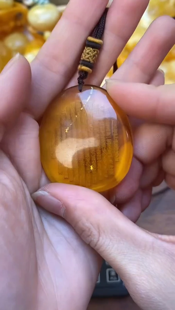 裸石琥珀未镶嵌天然琥珀蜜蜡
