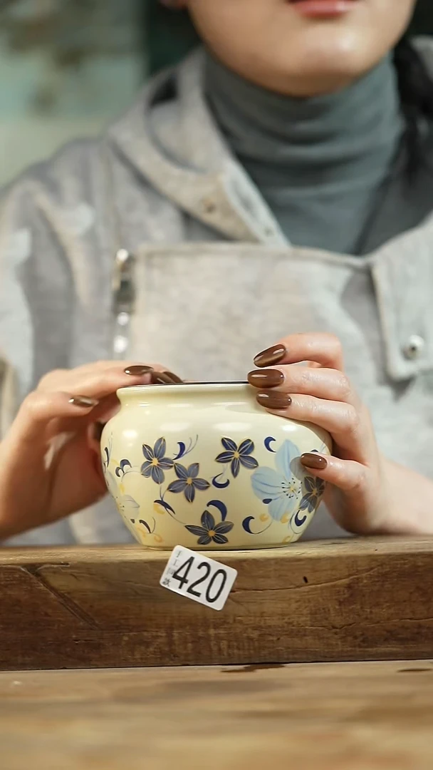 设计师手作款 汝窑水洗