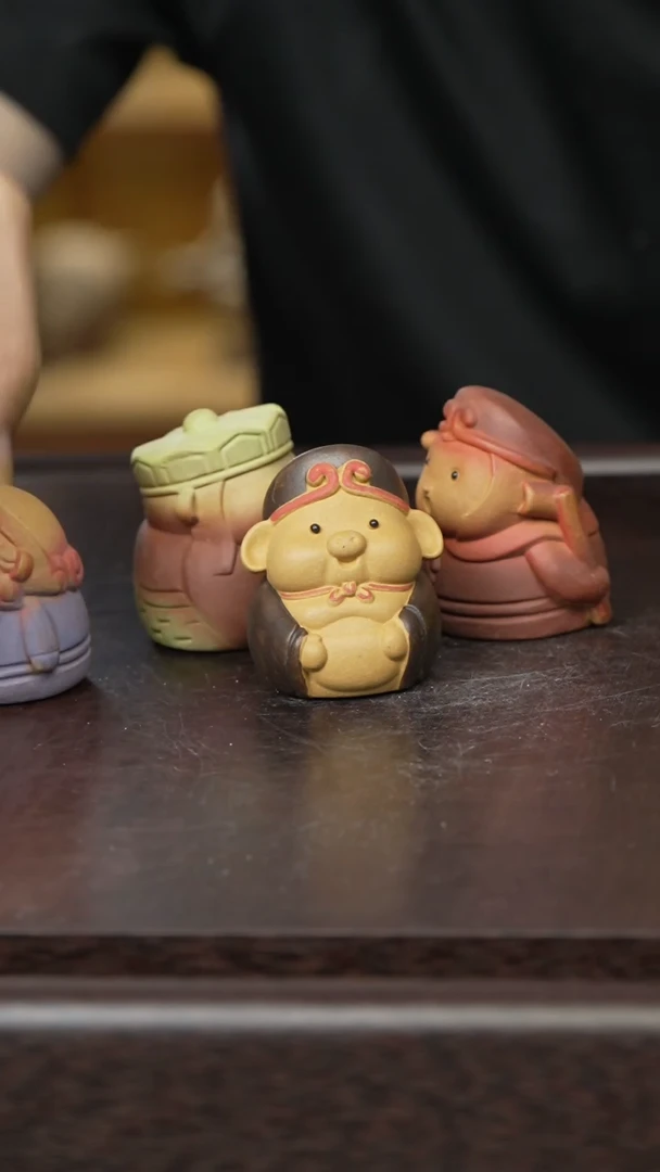 紫砂茶宠西游一套