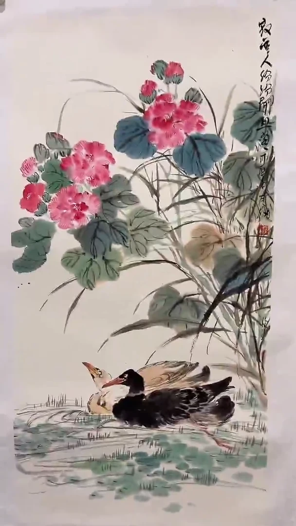 国画李纲-8平尺-国画作品-金