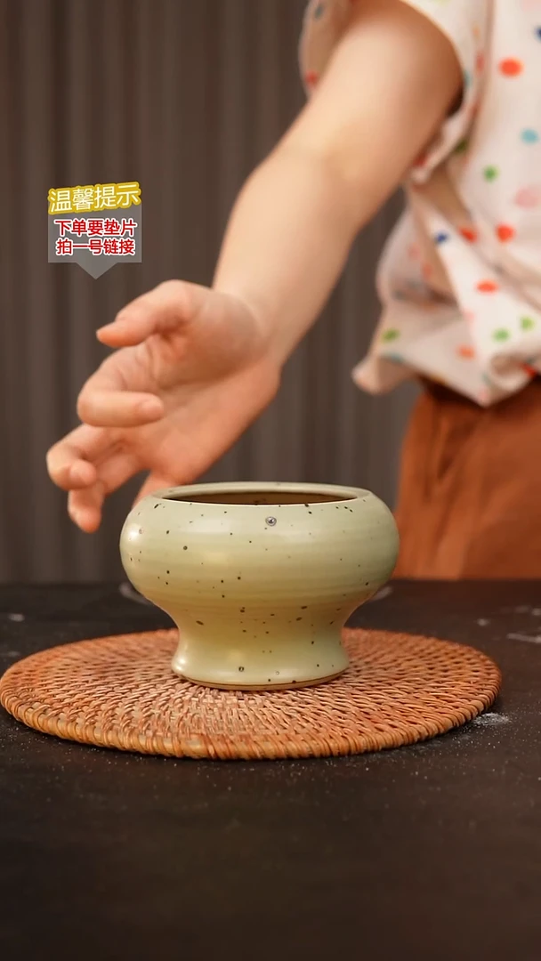 瓷片内口径约8  外高约7-8