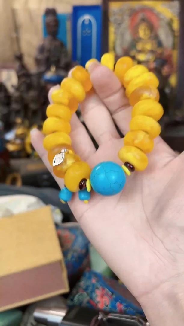 【闪购商品】蜜蜡手链未镶嵌【闪购商品闪购商品】