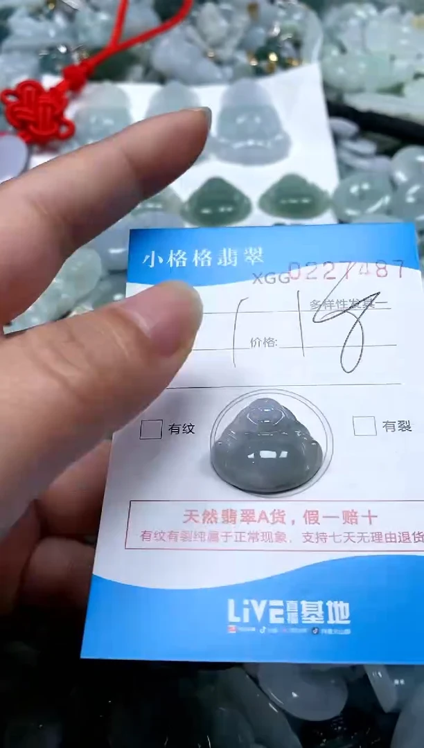 【闪购商品】翡翠颈饰未镶嵌闪购商品0227487