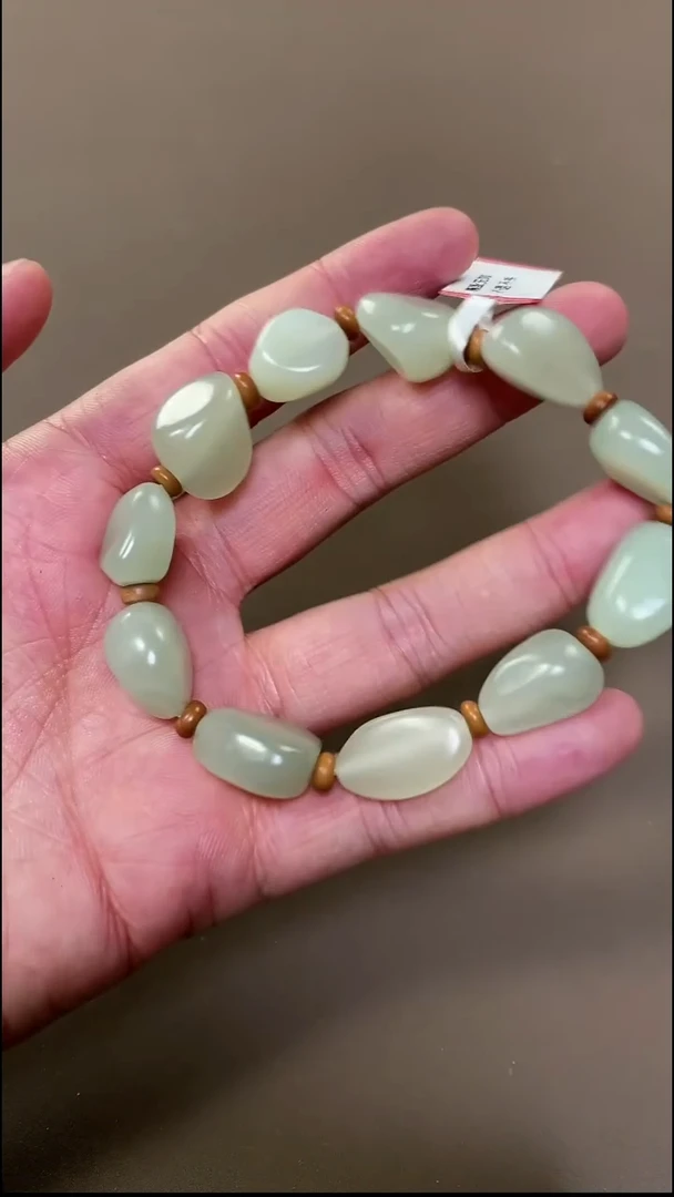 和田玉未镶嵌手串和田玉手串