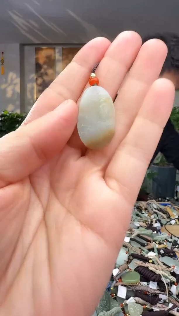 未镶嵌和田玉挂件拍一发一